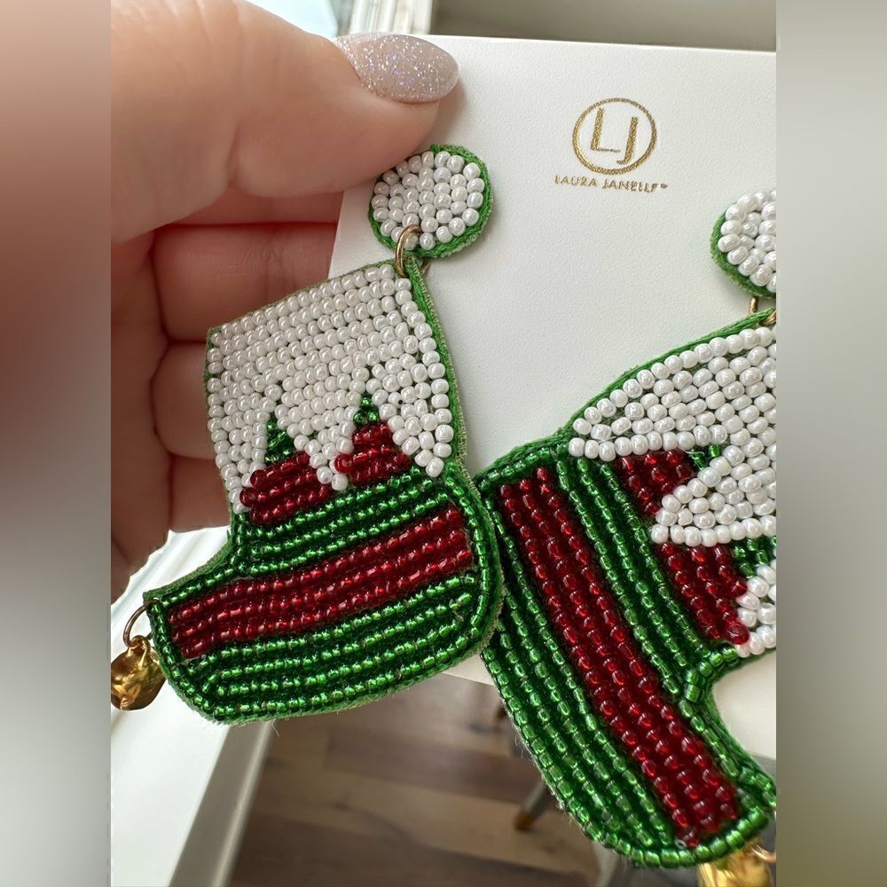 New Laura Janelle Christmas earrings
